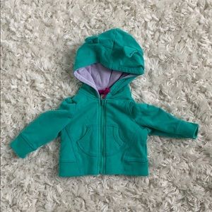 Cat & Jack Hooded Sweatshirt. Size: NB